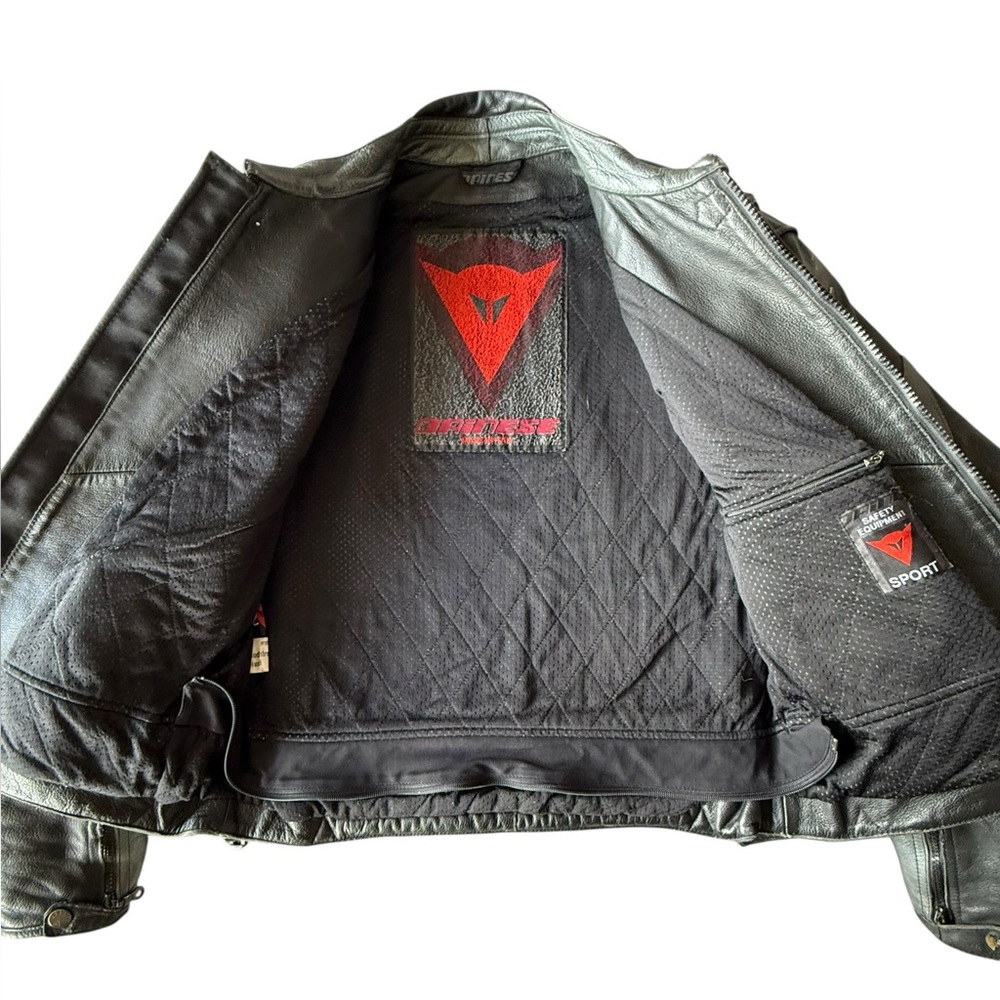 Vintage Dainese Moto Jacket, Men’s Med-Large EU52 US42 - Picture 6 of 14